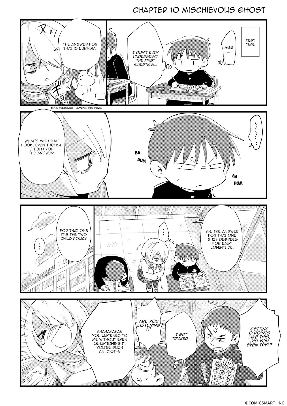 Fushigi no Mayuri-san Chapter 10 page 1 - Chapter 10: Mischievous Ghost