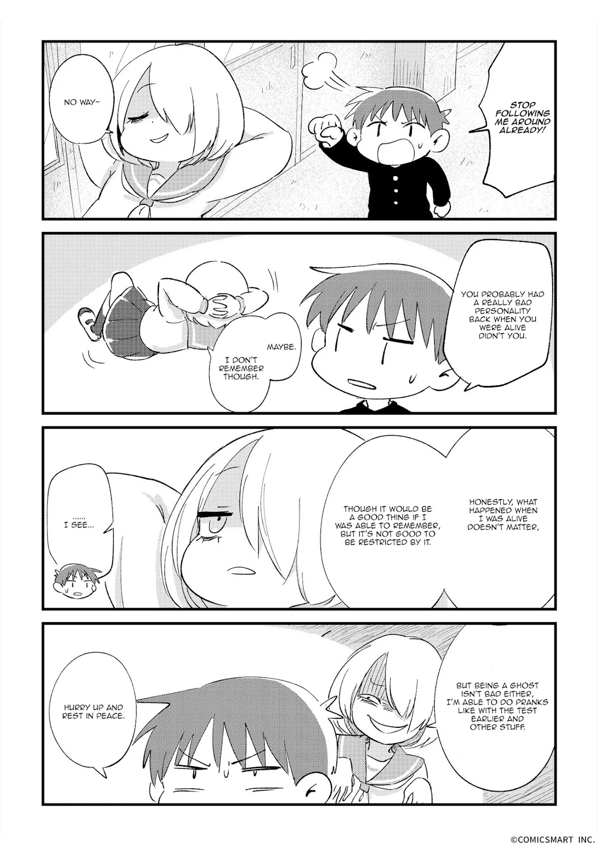 Fushigi no Mayuri-san Chapter 10 page 2 - Chapter 10: Mischievous Ghost