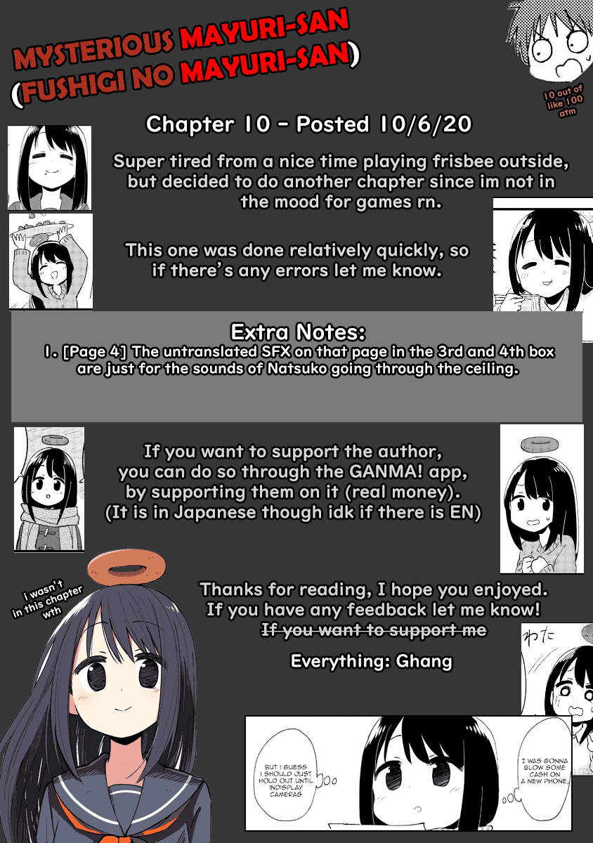 Fushigi no Mayuri-san Chapter 10 page 5 - Chapter 10: Mischievous Ghost