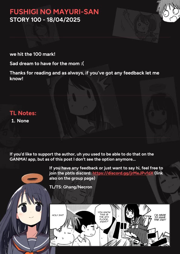 Fushigi no Mayuri-san Chapter 100 page 5 - Chapter 100: Megumi & Natsuko ~ Past Episode 5 ~