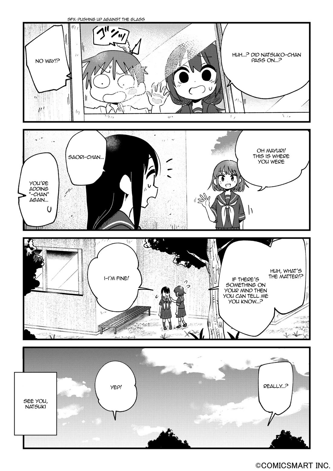 Fushigi no Mayuri-san Chapter 102 page 4 - Chapter 102: Megumi & Natsuko ~ Past Episode 7 ~