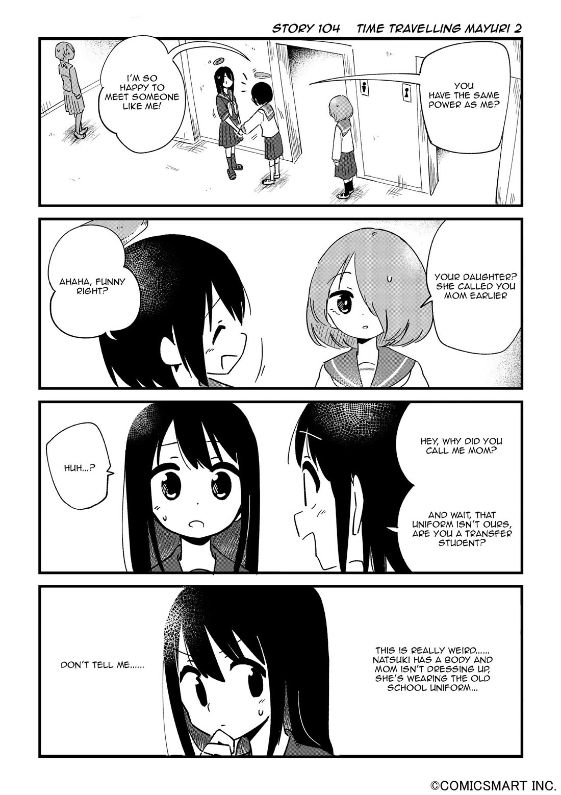 Fushigi no Mayuri-san Chapter 104 page 1 - Chapter 104: Time Travelling Mayuri 2