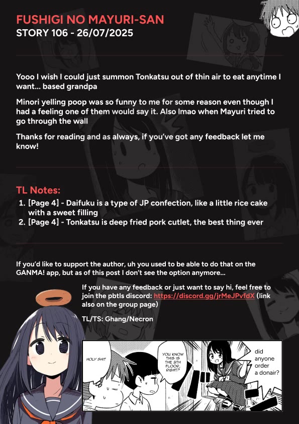 Fushigi no Mayuri-san Chapter 106 page 5 - Chapter 106: Time Travelling Mayuri 4