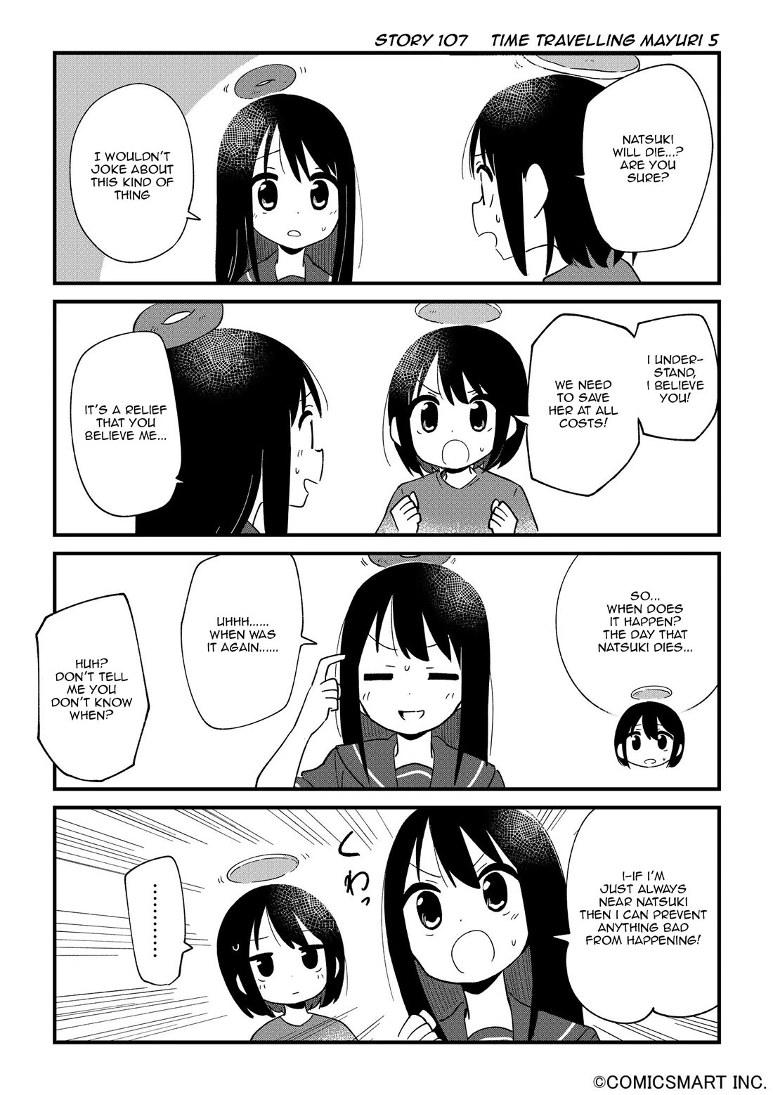 Fushigi no Mayuri-san Chapter 107 page 1 - Chapter 107: Time Travelling Mayuri 5
