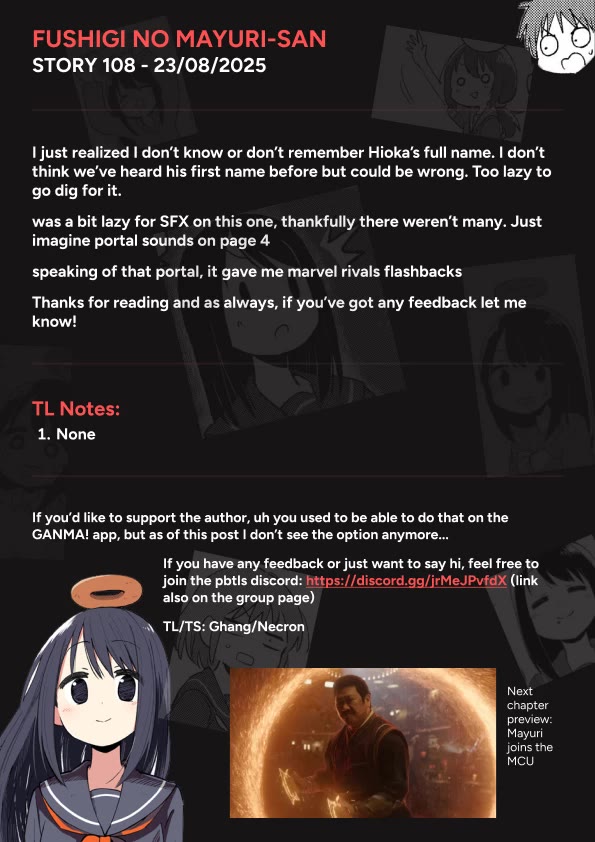 Fushigi no Mayuri-san Chapter 108 page 5 - Chapter 108: Time Travelling Mayuri 6