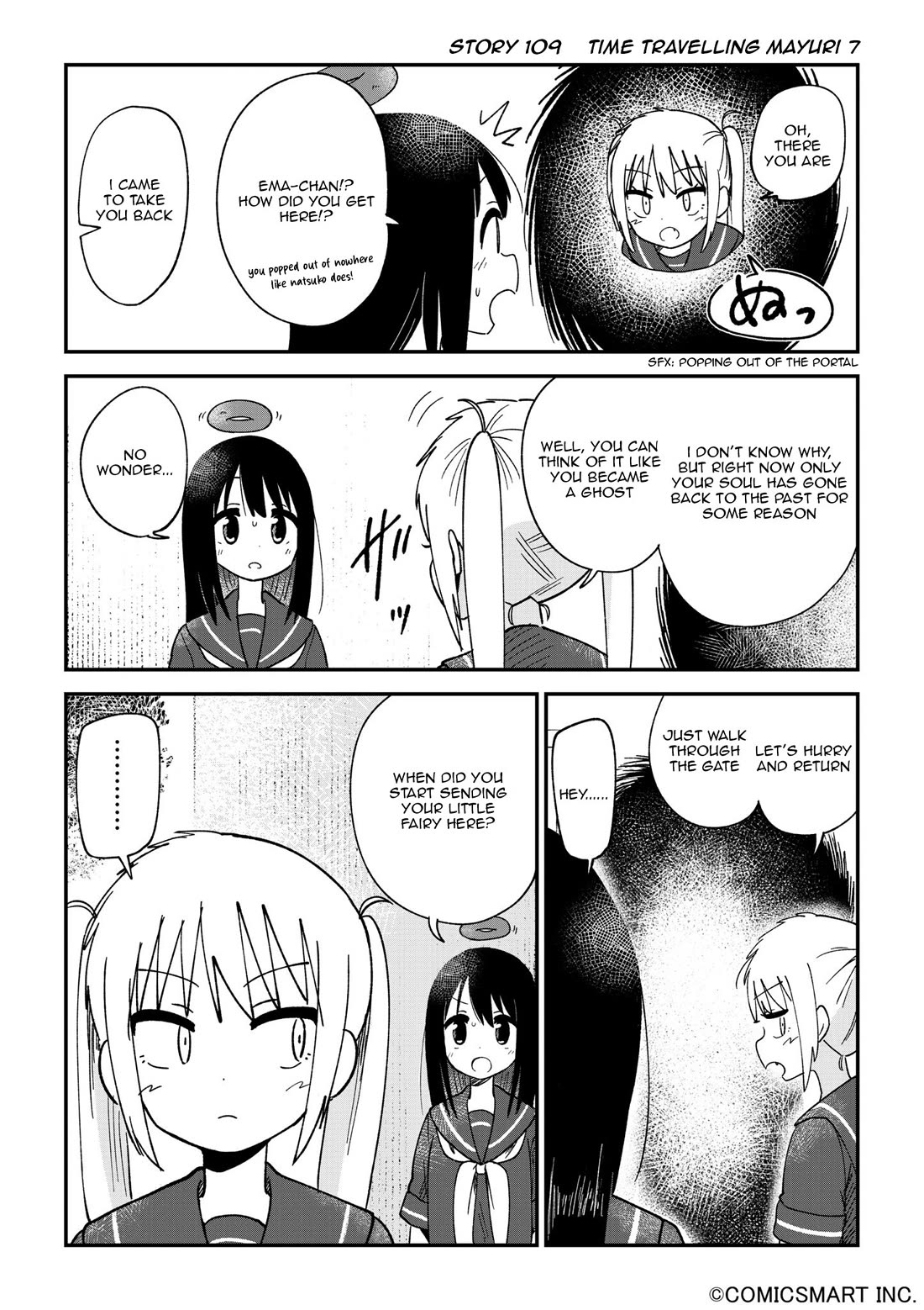 Fushigi no Mayuri-san Chapter 109 page 1 - Chapter 109: Time Travelling Mayuri 7