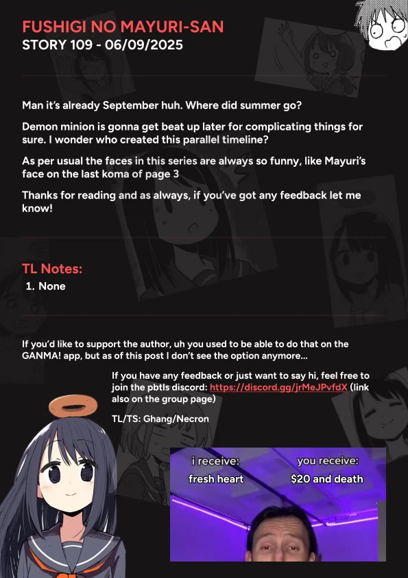 Fushigi no Mayuri-san Chapter 109 page 5 - Chapter 109: Time Travelling Mayuri 7