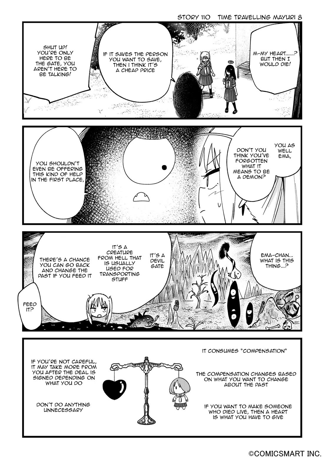 Fushigi no Mayuri-san Chapter 110 page 1 - Chapter 110: Time Travelling Mayuri 8