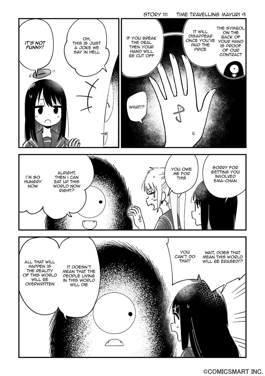 Fushigi no Mayuri-san Chapter 111 page 1 - Chapter 111: Time Travelling Mayuri 9