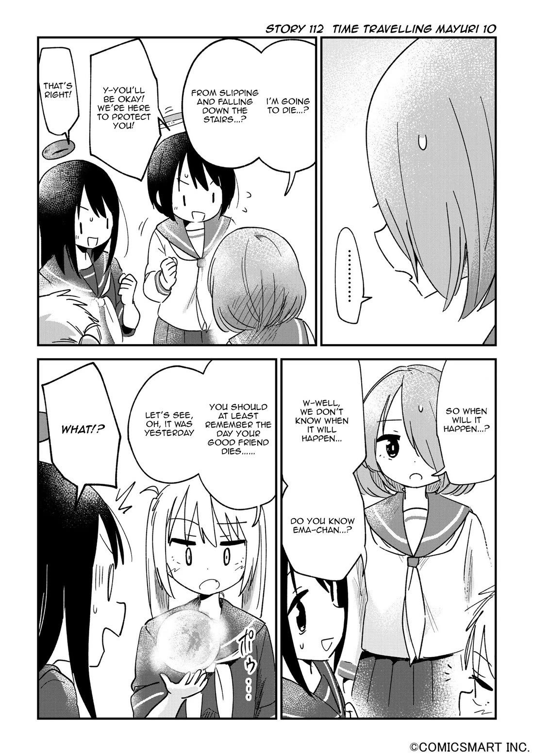 Fushigi no Mayuri-san Chapter 112 page 1 - Chapter 112: Time Travelling Mayuri 10