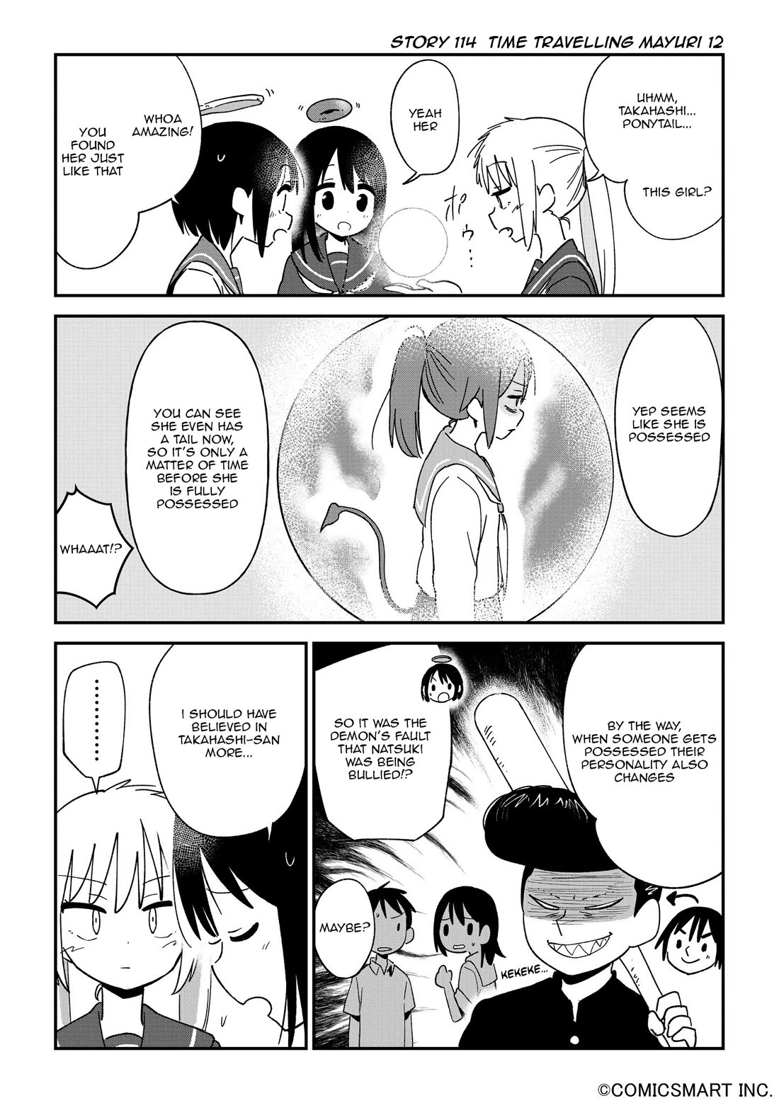 Fushigi no Mayuri-san Chapter 114 page 1 - Chapter 114: Time Travelling Mayuri 12