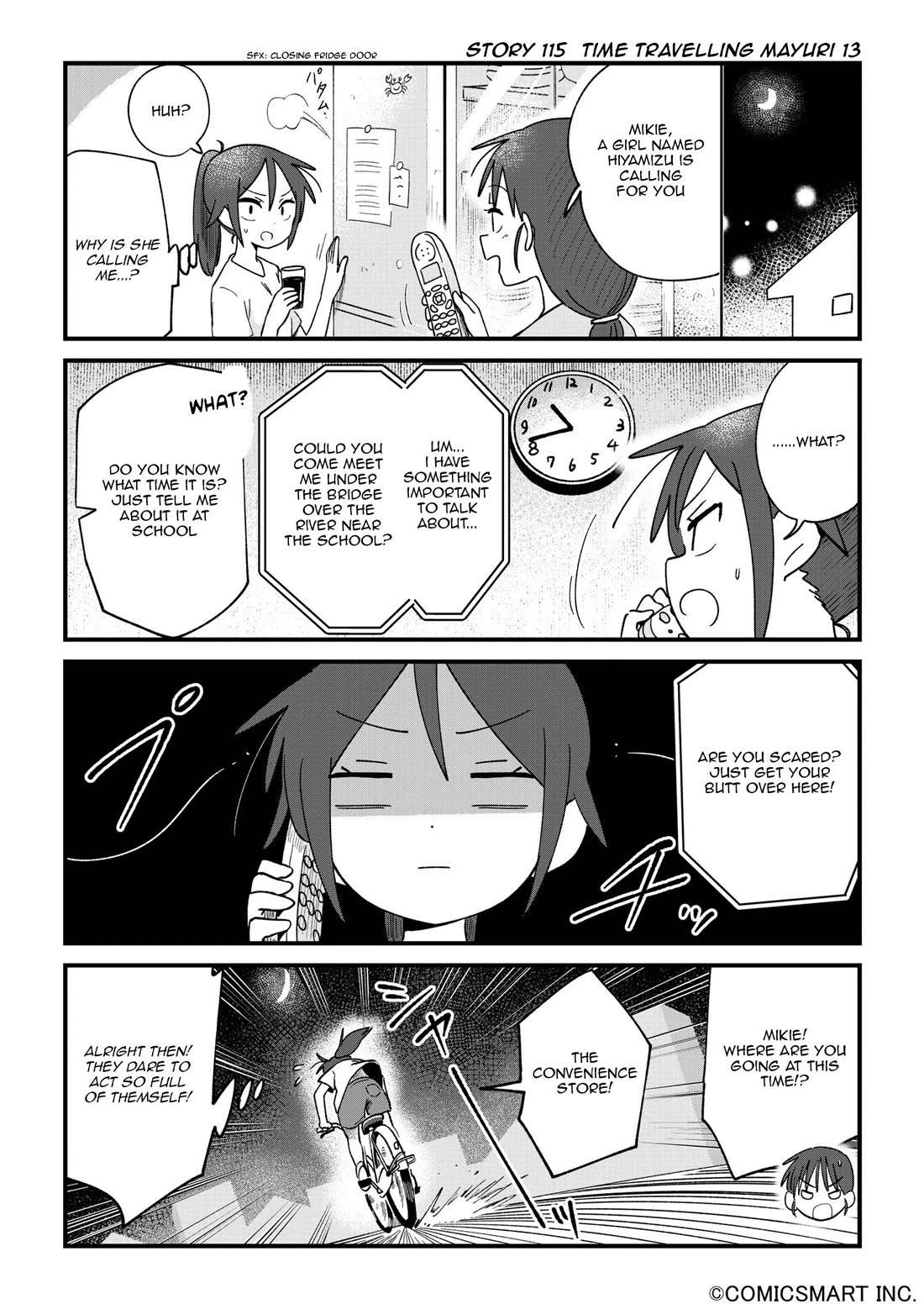 Fushigi no Mayuri-san Chapter 115 page 1 - Chapter 115: Time Travelling Mayuri 13