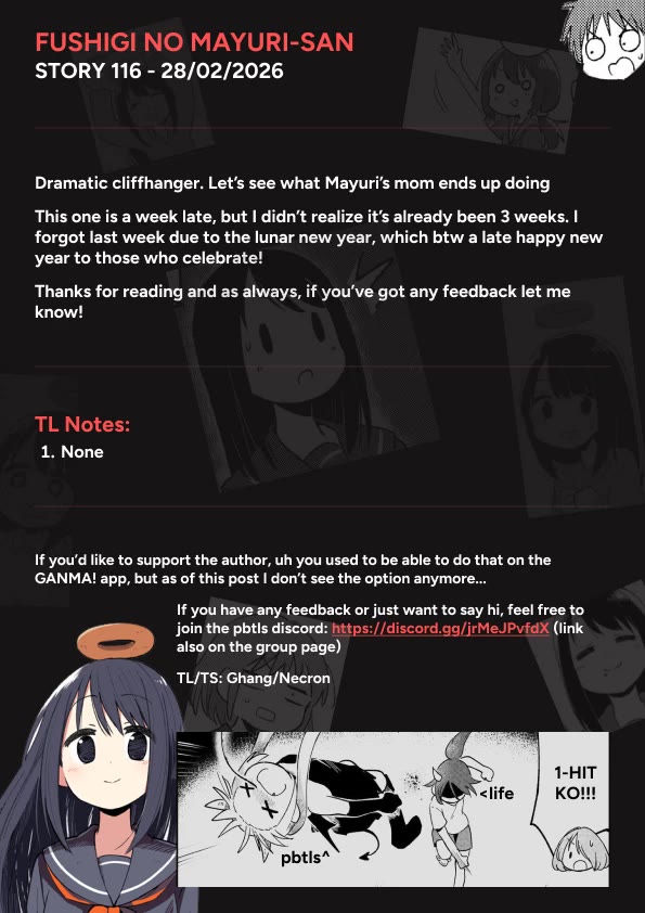 Fushigi no Mayuri-san Chapter 116 page 5 - Chapter 116: Time Travelling Mayuri 14