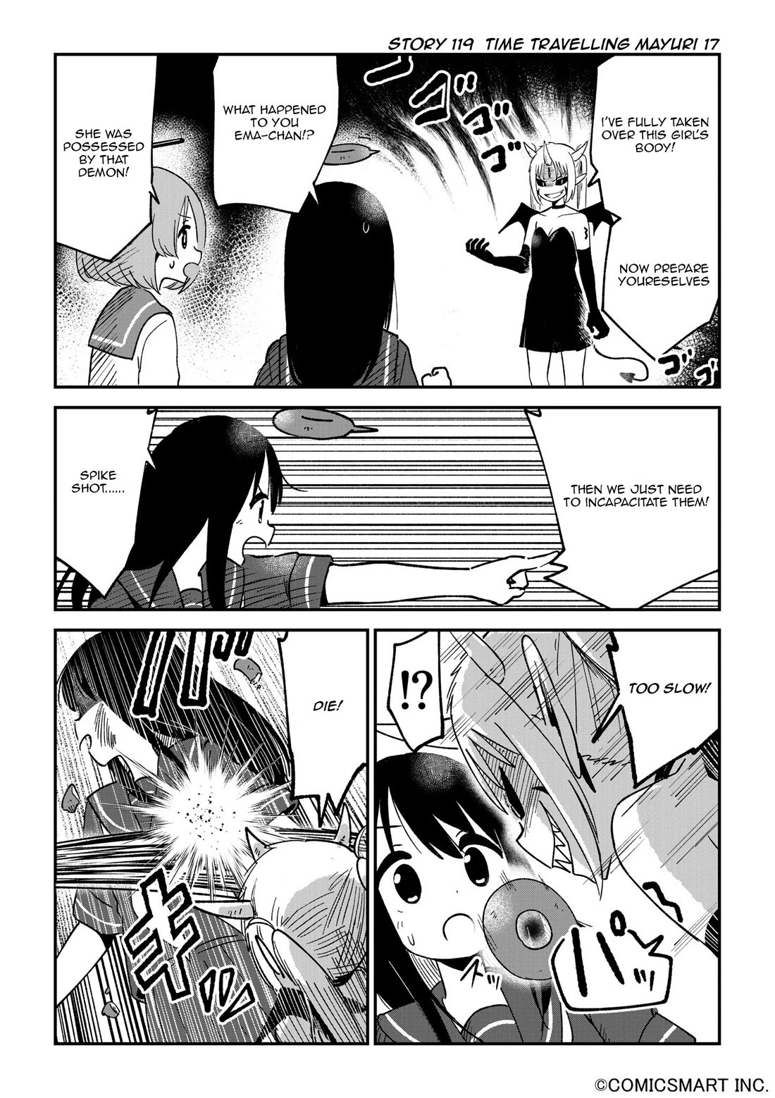 Fushigi no Mayuri-san Chapter 119 page 1 - Chapter 119: Time Travelling Mayuri 17
