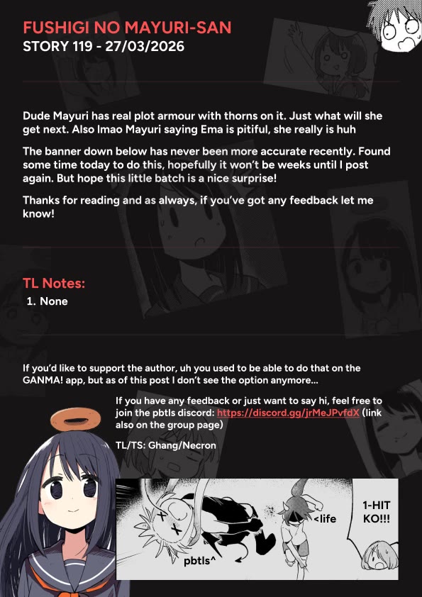Fushigi no Mayuri-san Chapter 119 page 5 - Chapter 119: Time Travelling Mayuri 17