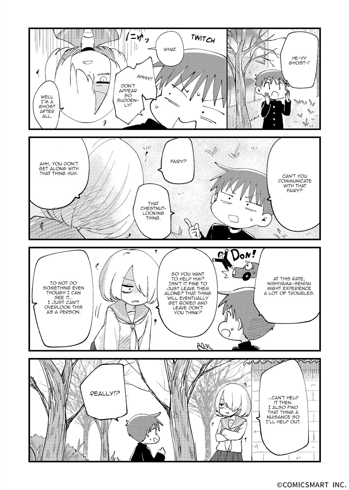 Fushigi no Mayuri-san Chapter 12 page 3 - Chapter 12: Chestnut VS Ghost