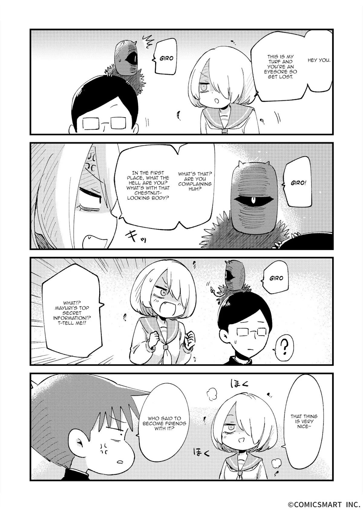 Fushigi no Mayuri-san Chapter 12 page 4 - Chapter 12: Chestnut VS Ghost