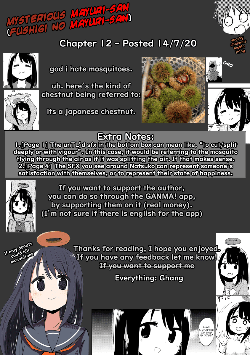 Fushigi no Mayuri-san Chapter 12 page 5 - Chapter 12: Chestnut VS Ghost