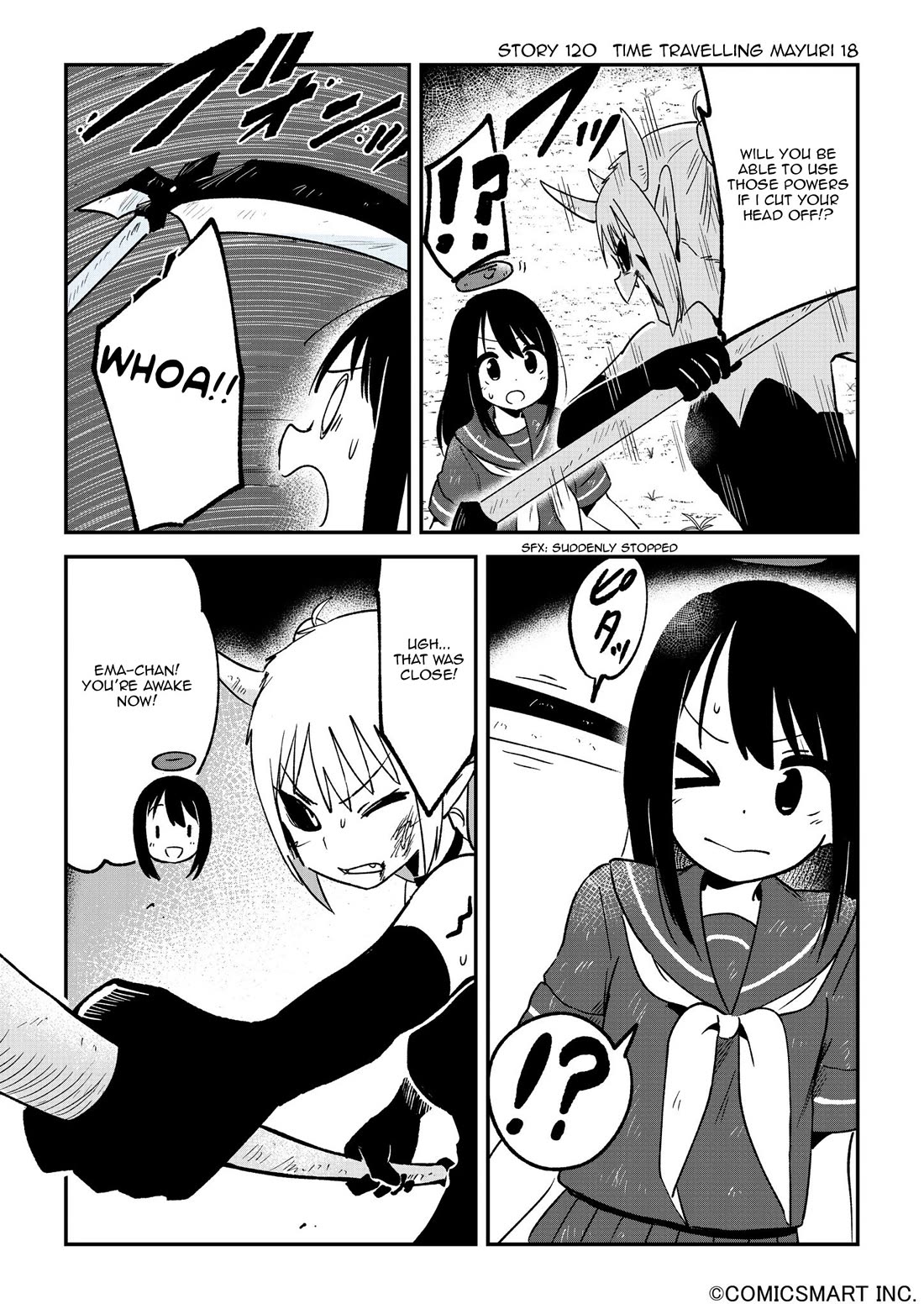 Fushigi no Mayuri-san Chapter 120 page 1 - Chapter 120: Time Travelling Mayuri 18