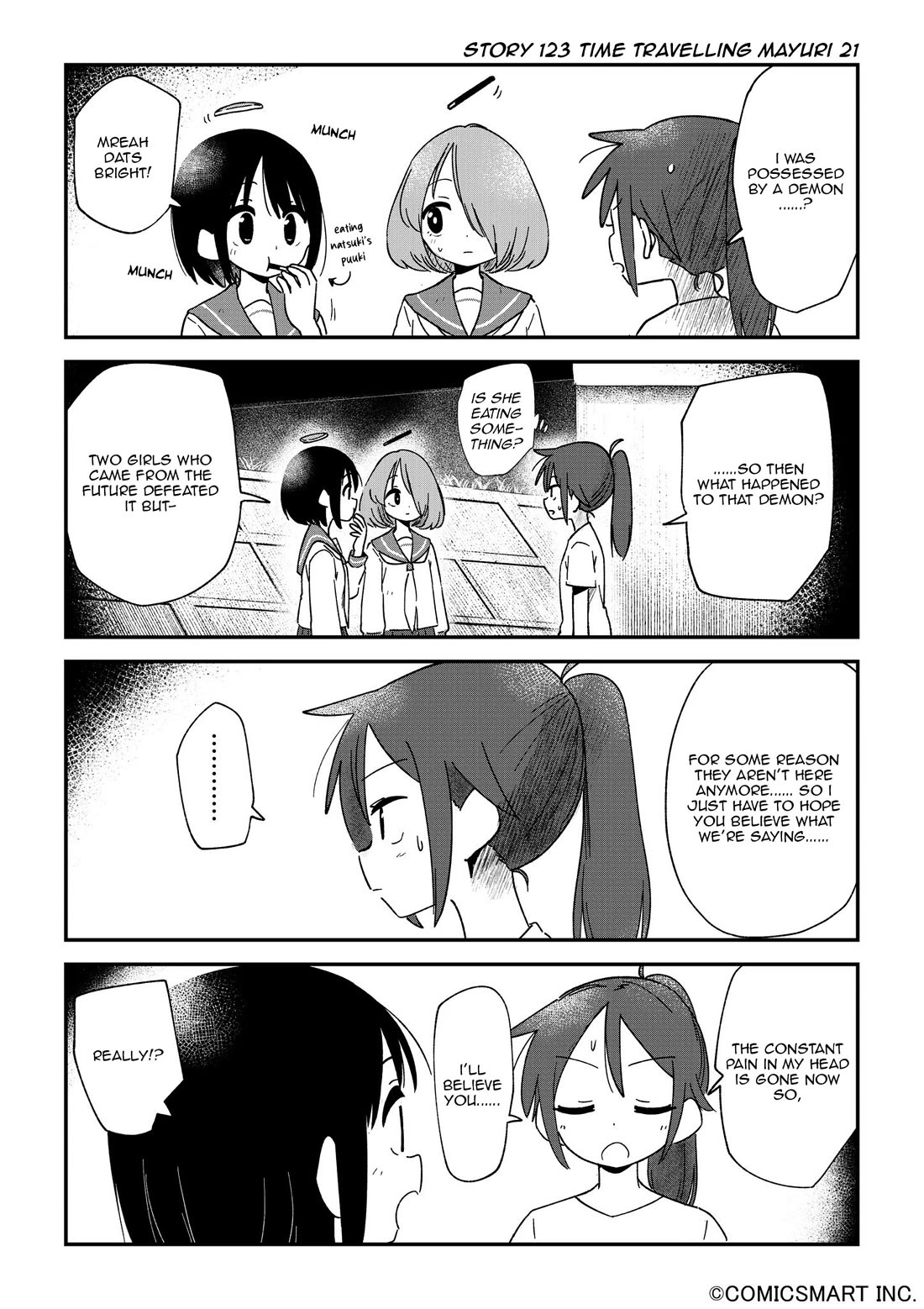 Fushigi no Mayuri-san Chapter 123 page 1 - Chapter 123: Time Travelling Mayuri 21
