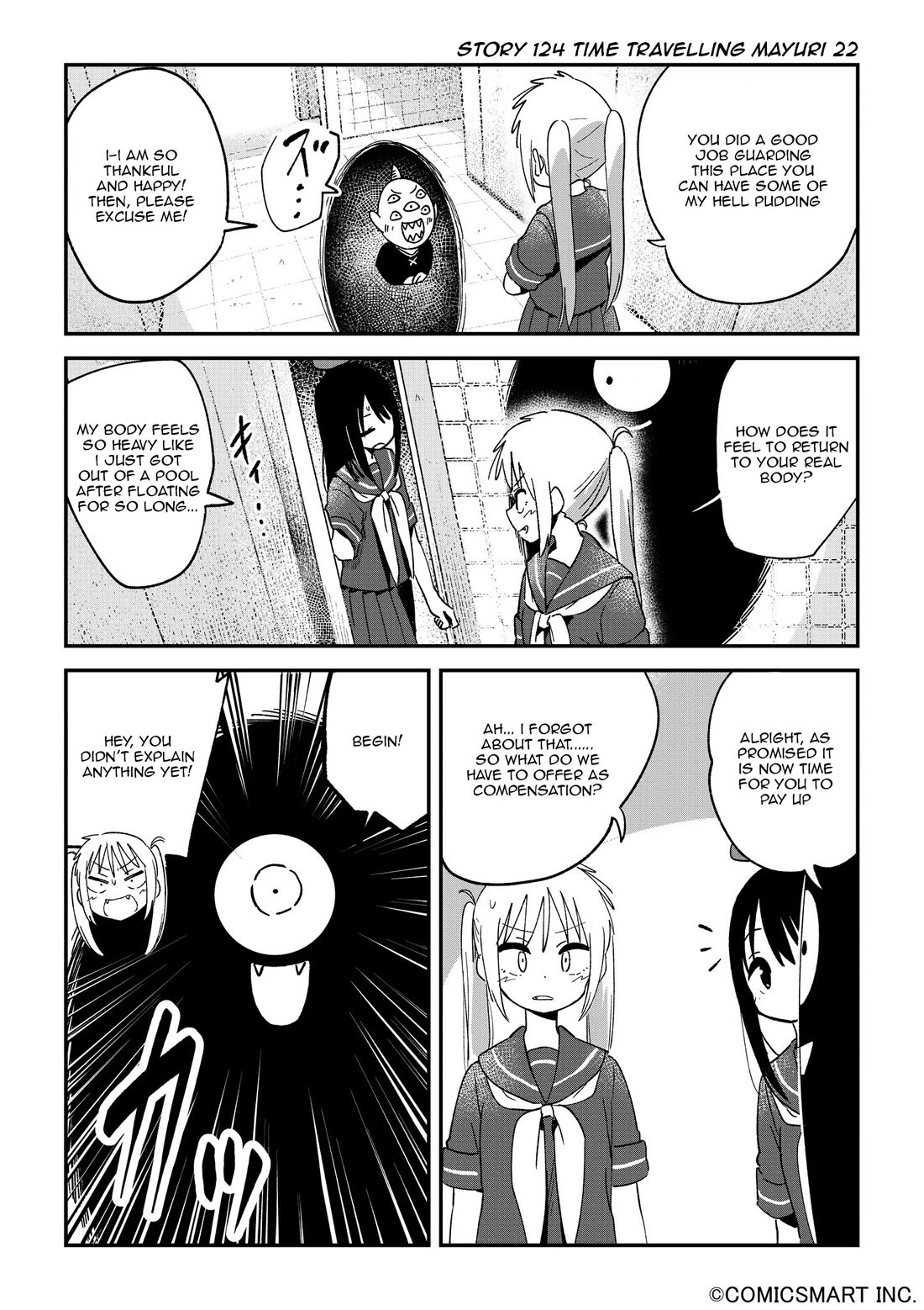 Fushigi no Mayuri-san Chapter 124 page 1 - Chapter 124: Time Travelling Mayuri 22