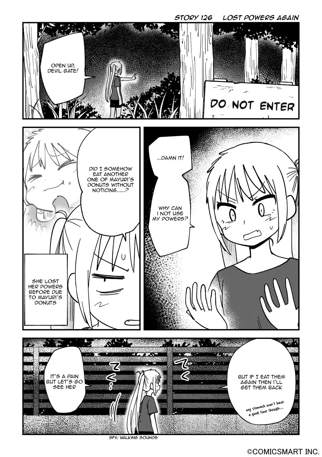 Fushigi no Mayuri-san Chapter 126 page 1 - Chapter 126: Lost Powers Again