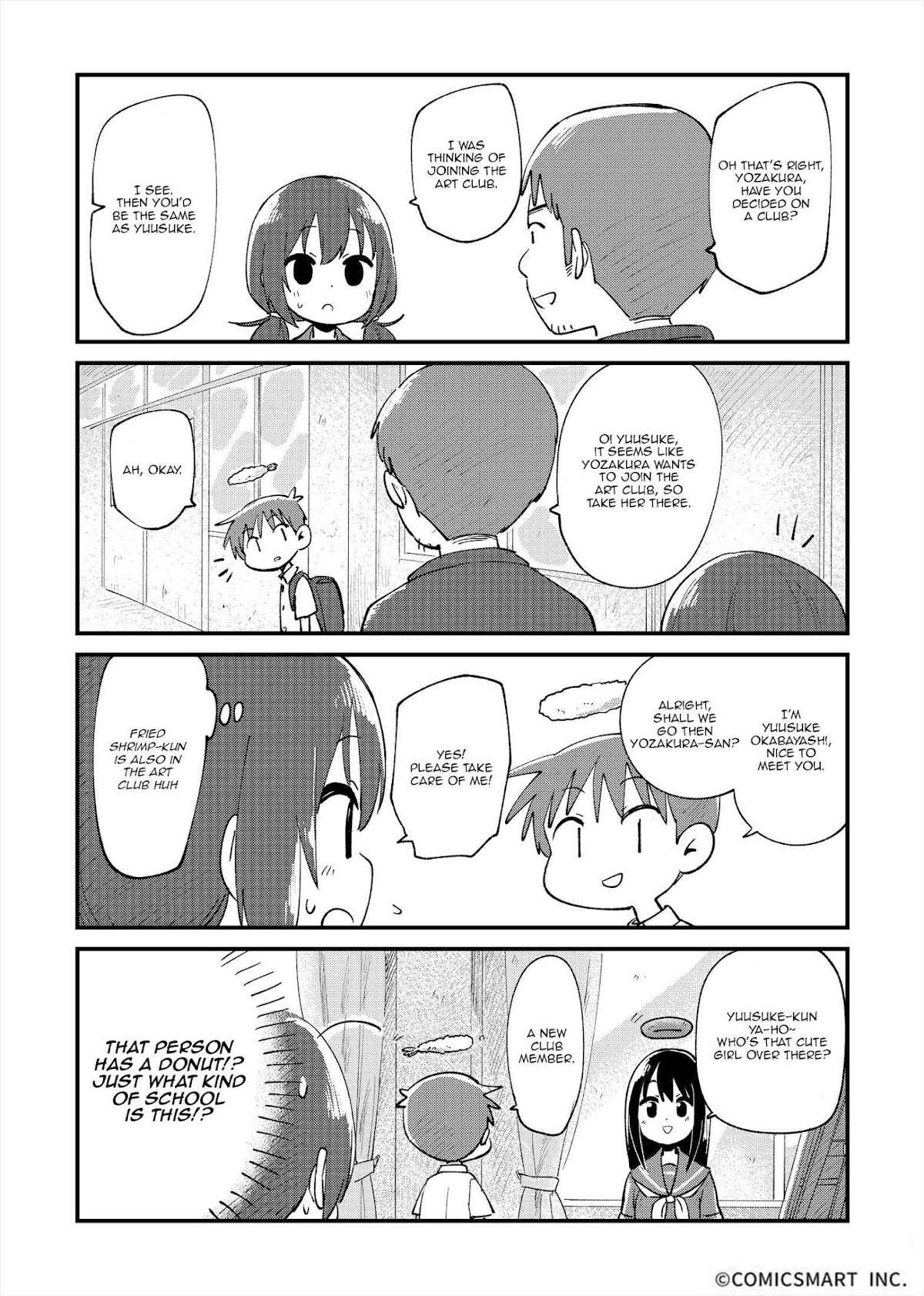 Fushigi no Mayuri-san Chapter 13 page 4 - Chapter 13: Transfer Student
