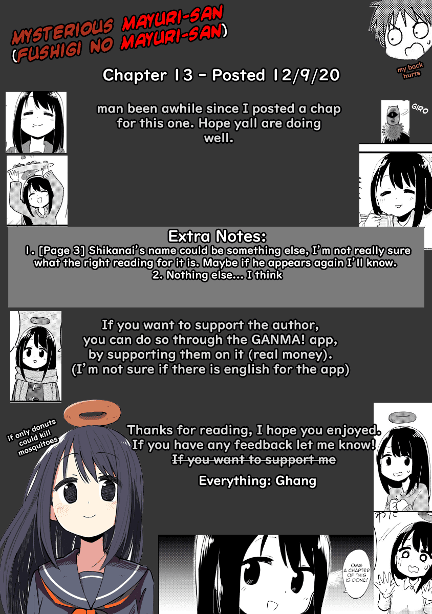 Fushigi no Mayuri-san Chapter 13 page 5 - Chapter 13: Transfer Student
