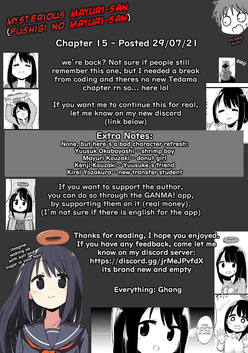 Fushigi no Mayuri-san Chapter 15 page 5 - Chapter 15: Mayuri's Family's Secret Part 2