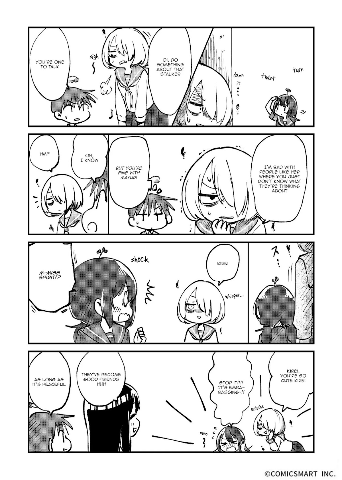 Fushigi no Mayuri-san Chapter 16 page 4 - Chapter 16: Big mission to become friends