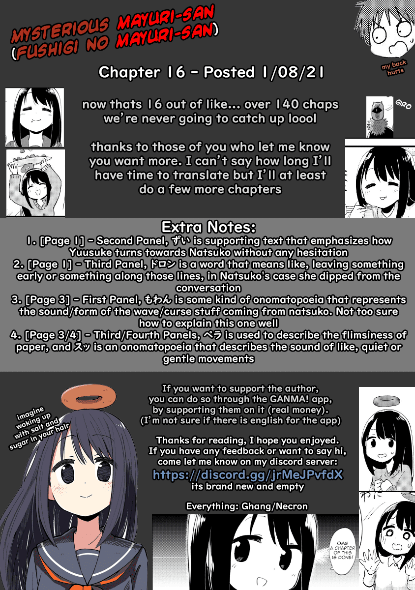 Fushigi no Mayuri-san Chapter 16 page 5 - Chapter 16: Big mission to become friends