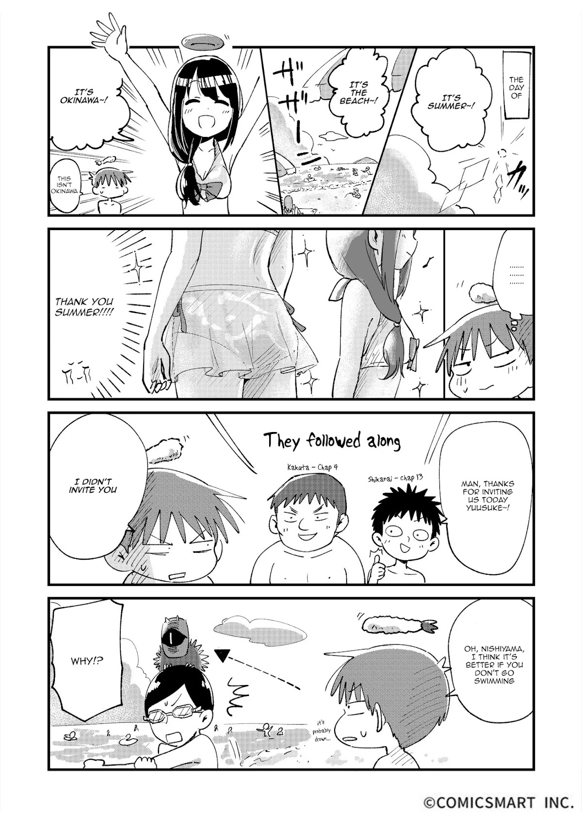 Fushigi no Mayuri-san Chapter 17 page 3 - Chapter 17: The Beach!