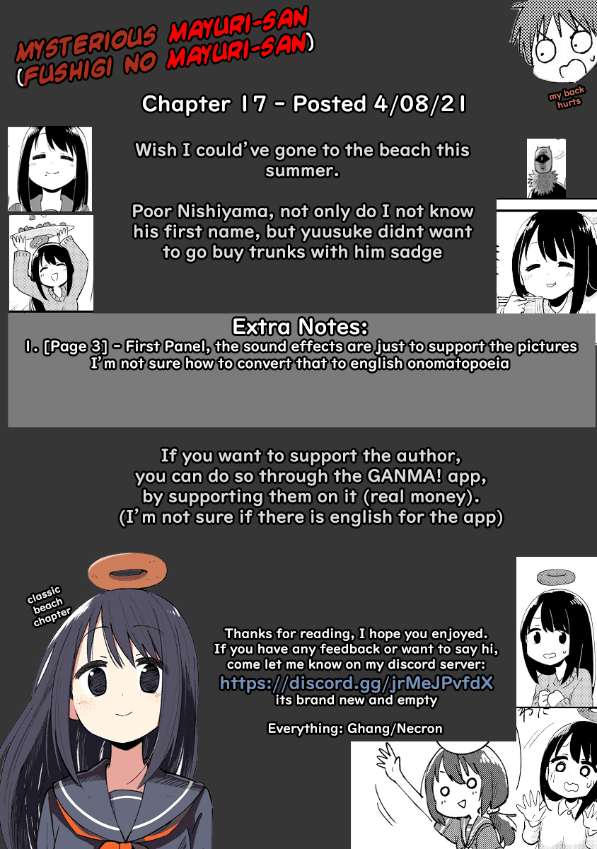 Fushigi no Mayuri-san Chapter 17 page 5 - Chapter 17: The Beach!