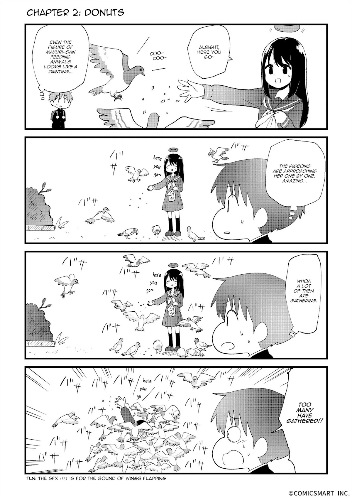 Fushigi no Mayuri-san Chapter 2 page 1 - Chapter 2: Donuts