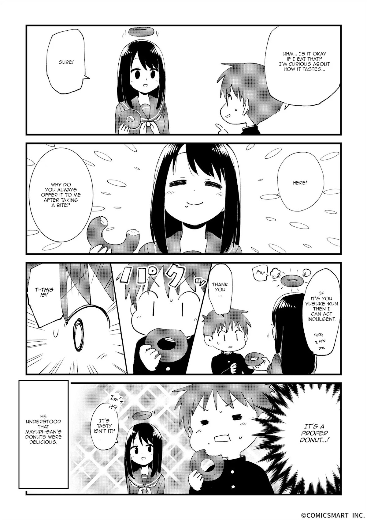 Fushigi no Mayuri-san Chapter 2 page 4 - Chapter 2: Donuts