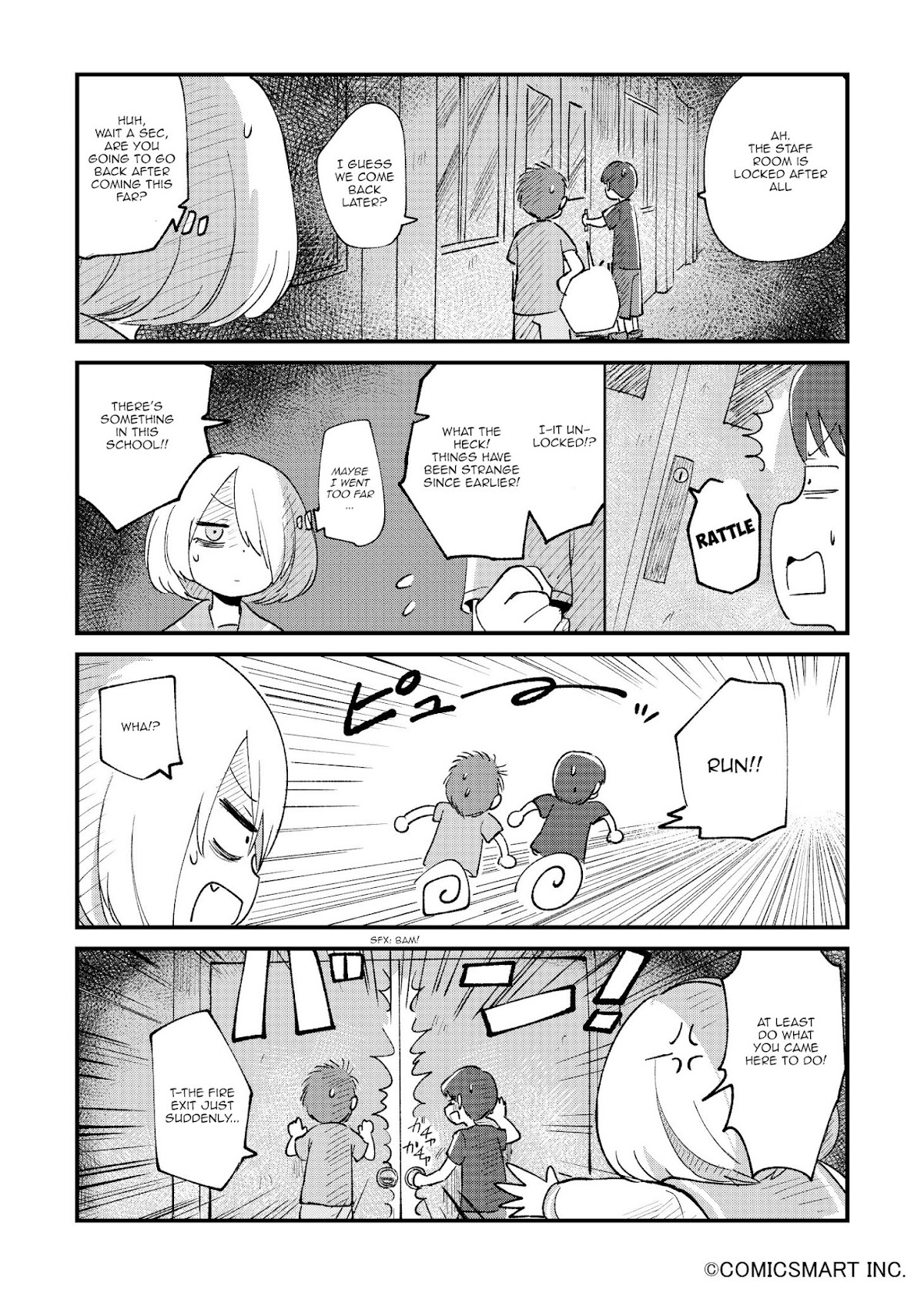 Fushigi no Mayuri-san Chapter 20 page 3 - Chapter 20: The school's ghost story