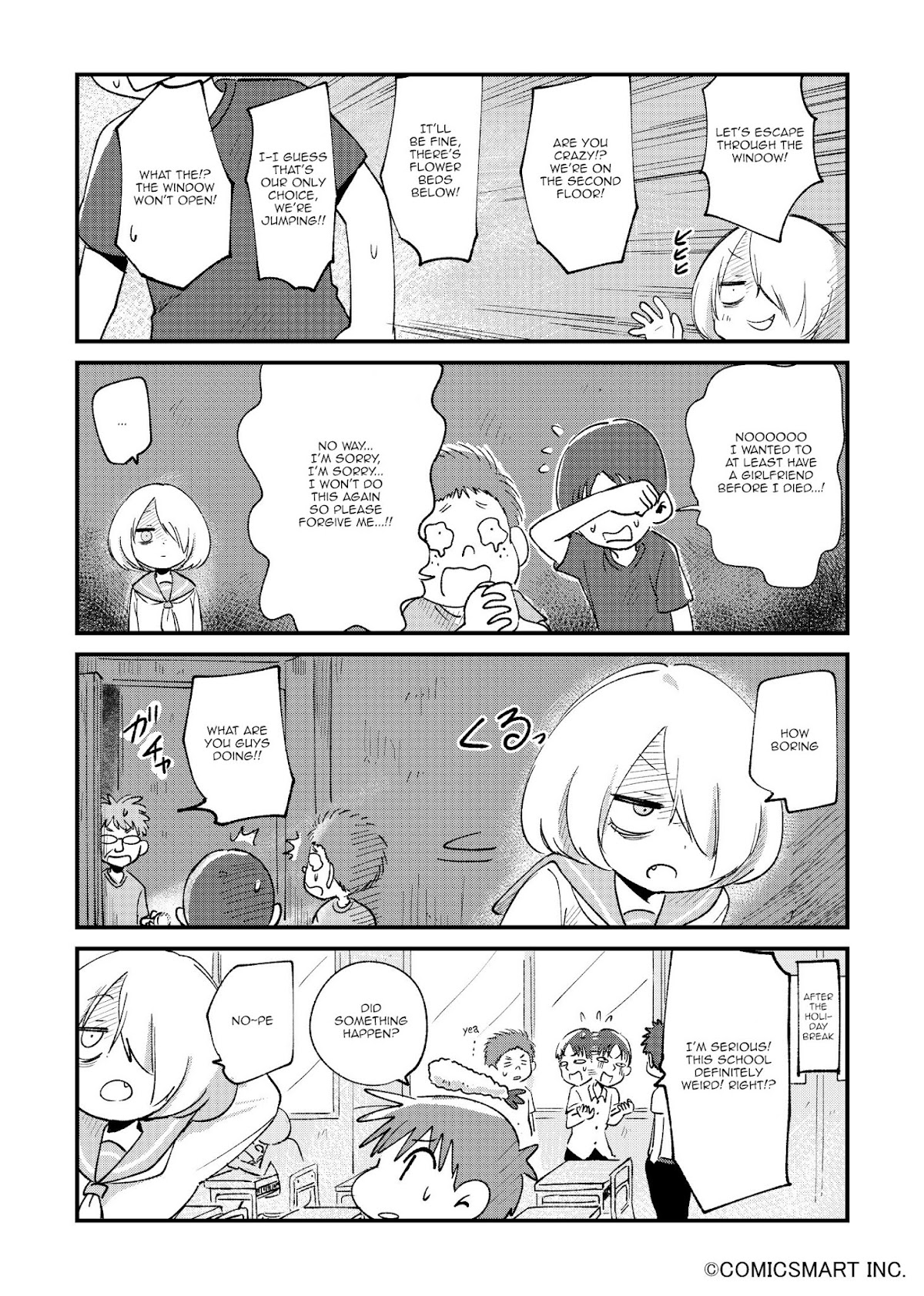 Fushigi no Mayuri-san Chapter 20 page 4 - Chapter 20: The school's ghost story