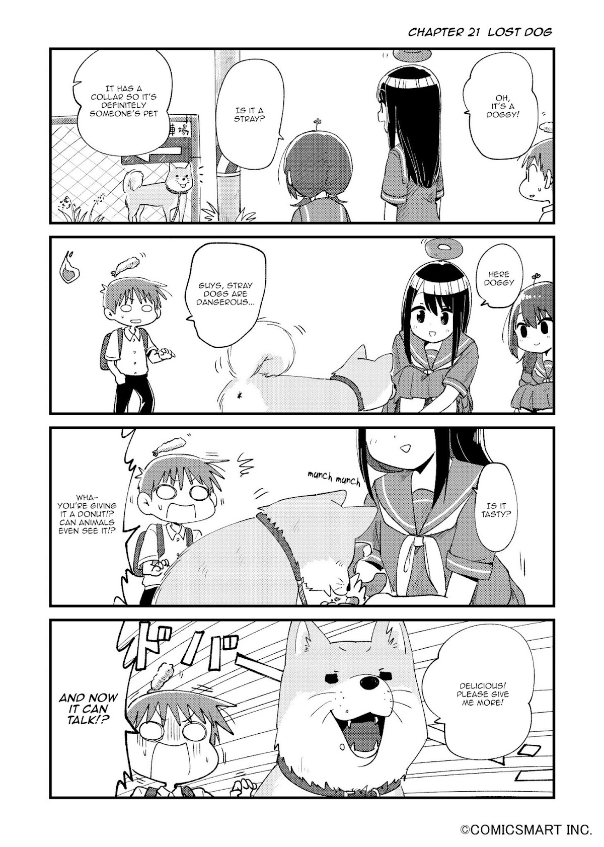 Fushigi no Mayuri-san Chapter 21 page 1 - Chapter 21: Lost Dog