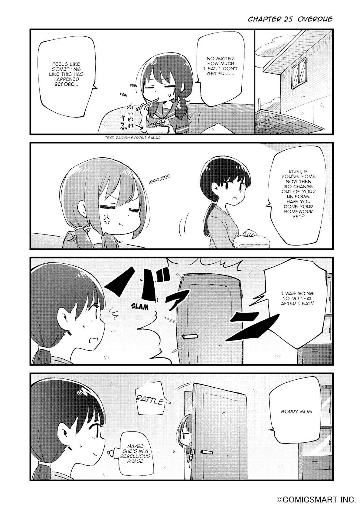 Fushigi no Mayuri-san Chapter 25 page 1 - Chapter 25: Overdue