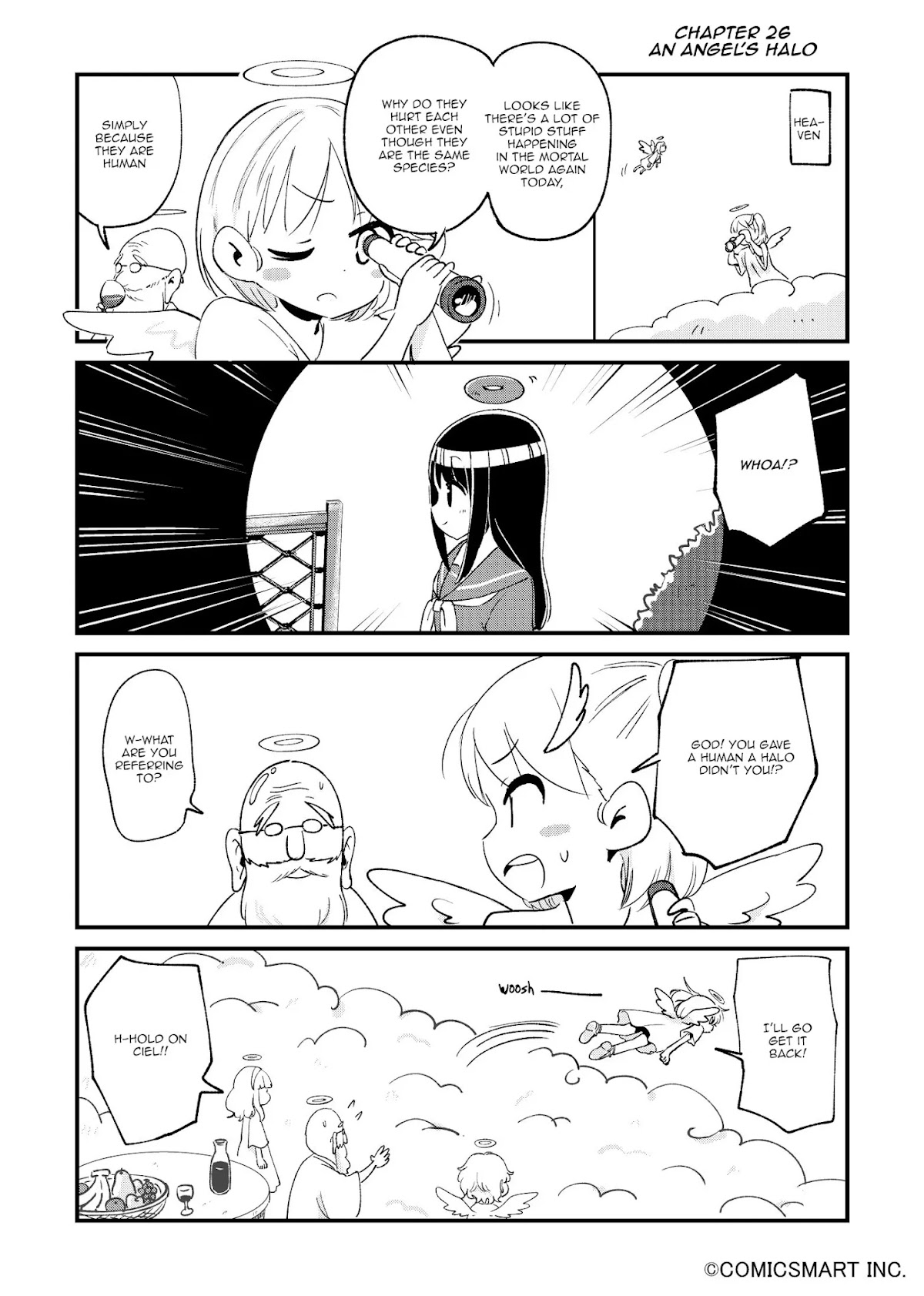 Fushigi no Mayuri-san Chapter 26 page 1 - Chapter 26: An Angel's Halo