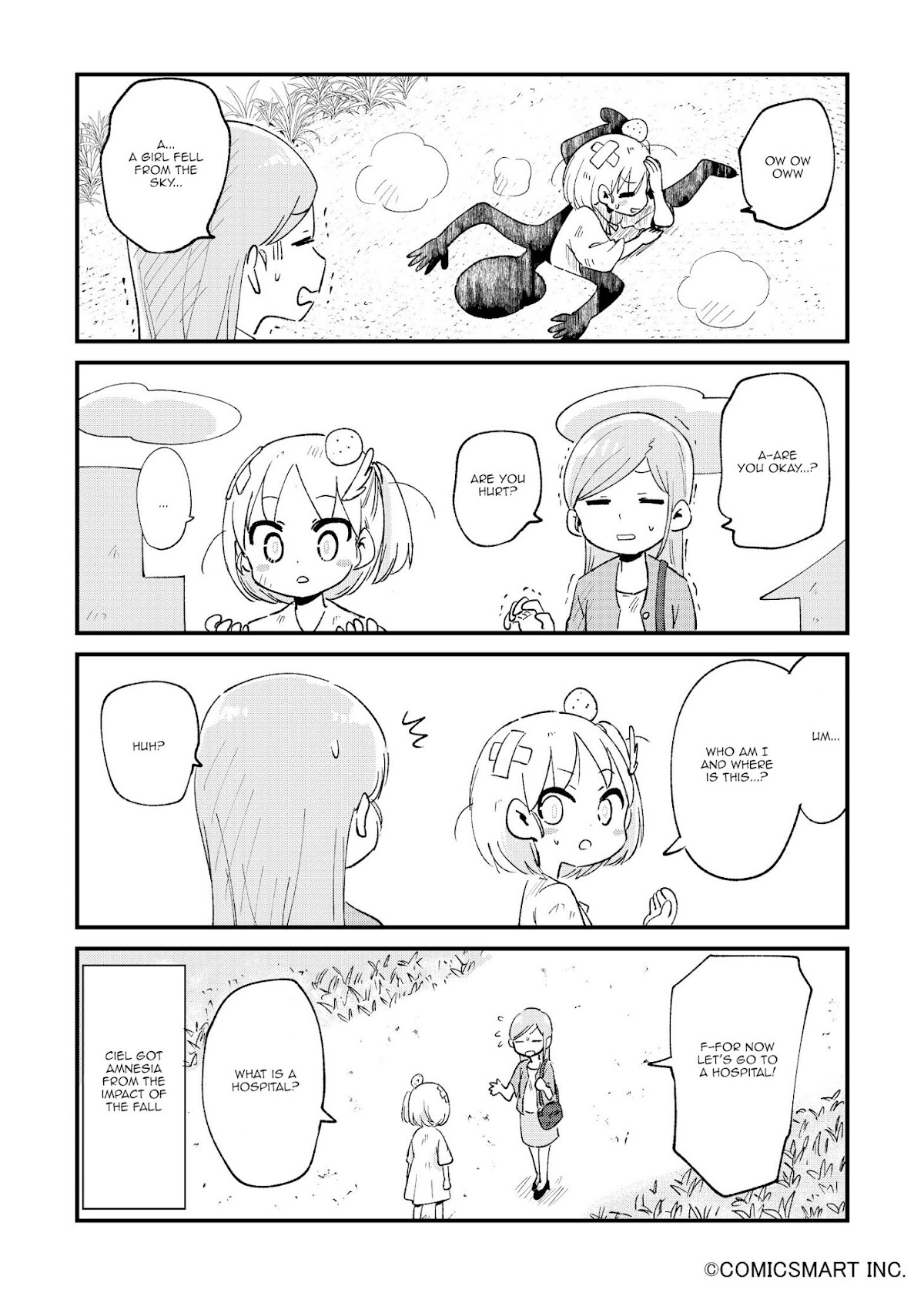 Fushigi no Mayuri-san Chapter 26 page 4 - Chapter 26: An Angel's Halo