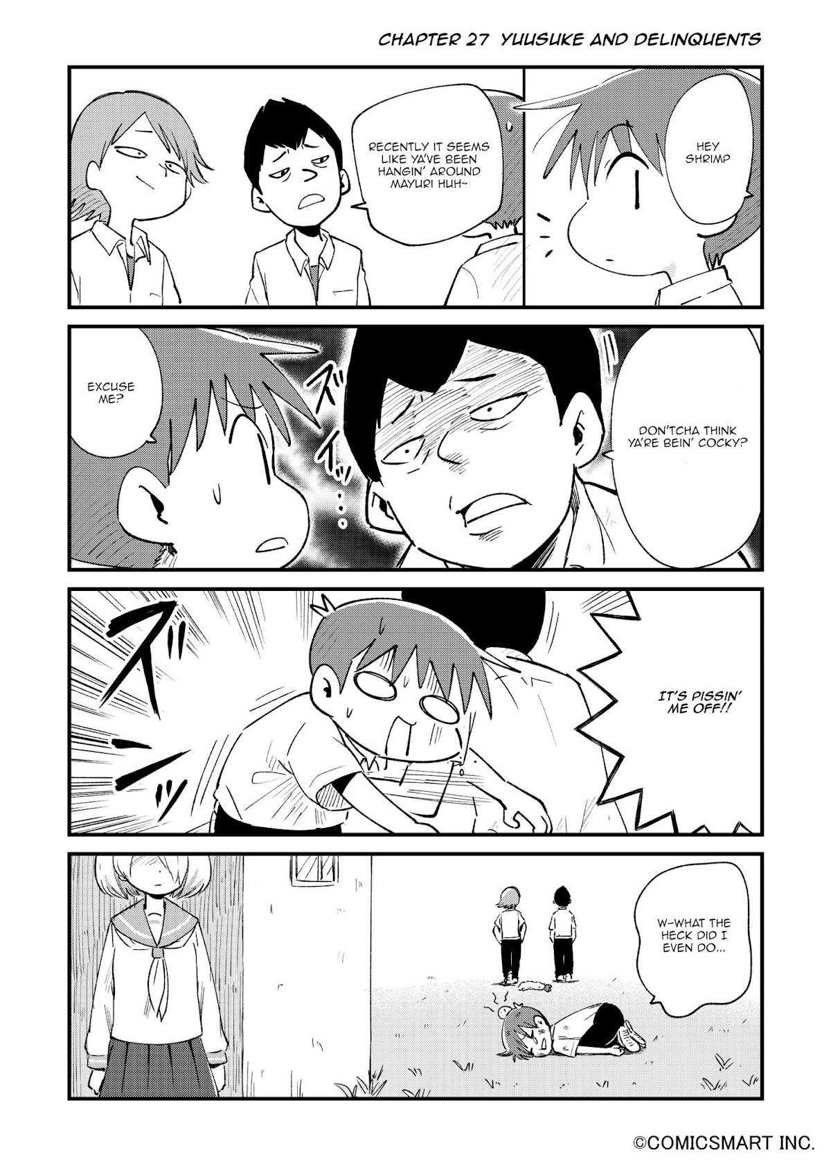 Fushigi no Mayuri-san Chapter 27 page 1 - Chapter 27: Yuusuke and Delinquents
