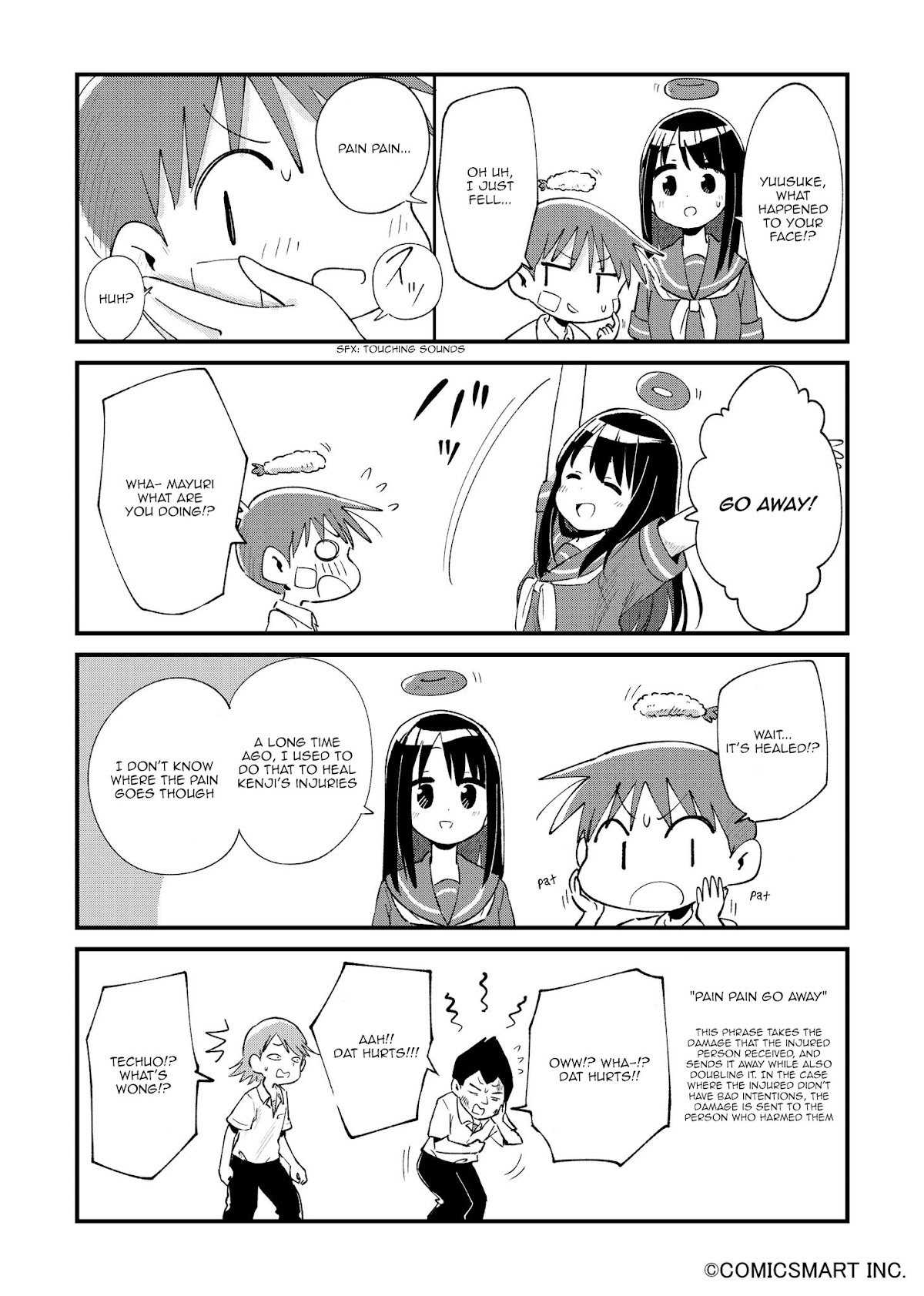 Fushigi no Mayuri-san Chapter 27 page 4 - Chapter 27: Yuusuke and Delinquents
