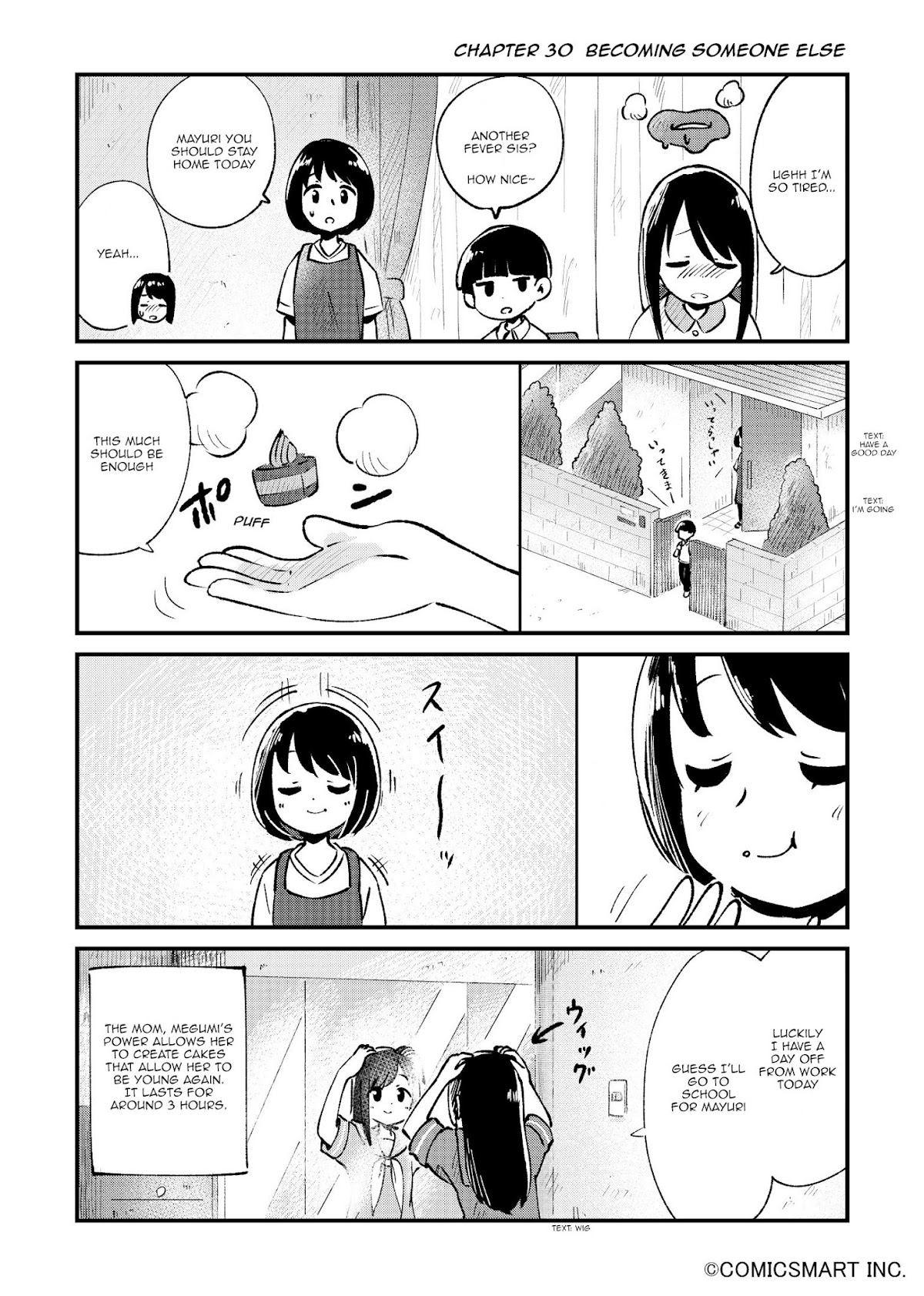 Fushigi no Mayuri-san Chapter 30 page 1 - Chapter 30: Becoming Someone Else