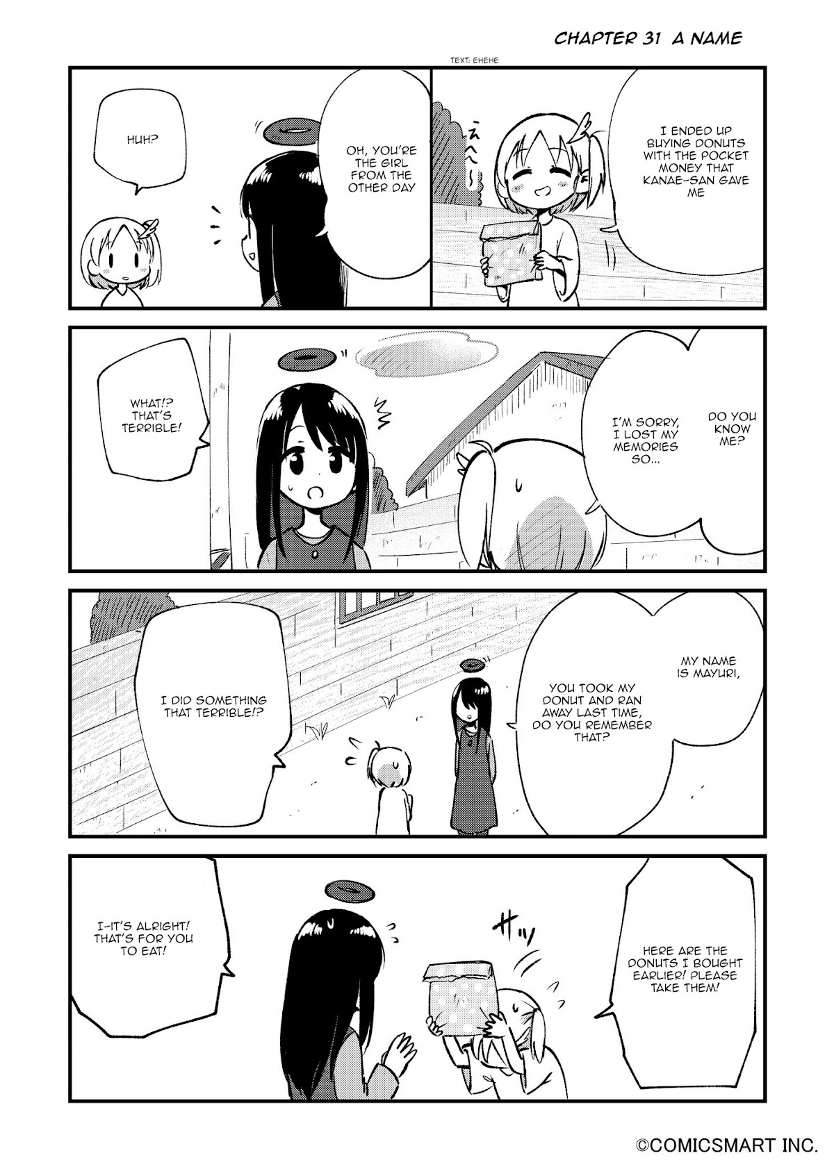 Fushigi no Mayuri-san Chapter 31 page 1 - Chapter 31: A Name