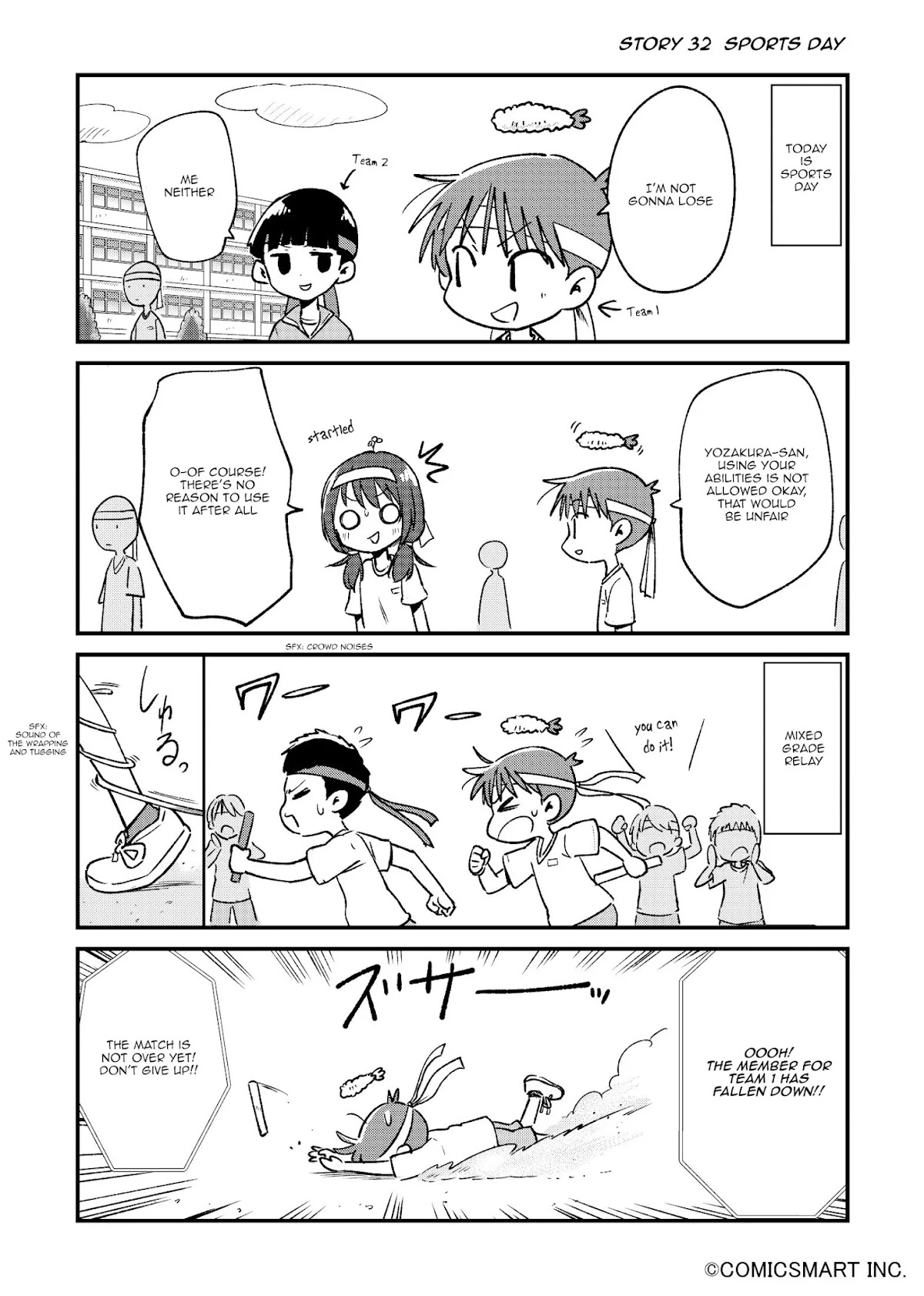 Fushigi no Mayuri-san Chapter 32 page 1 - Chapter 32: Sports Day