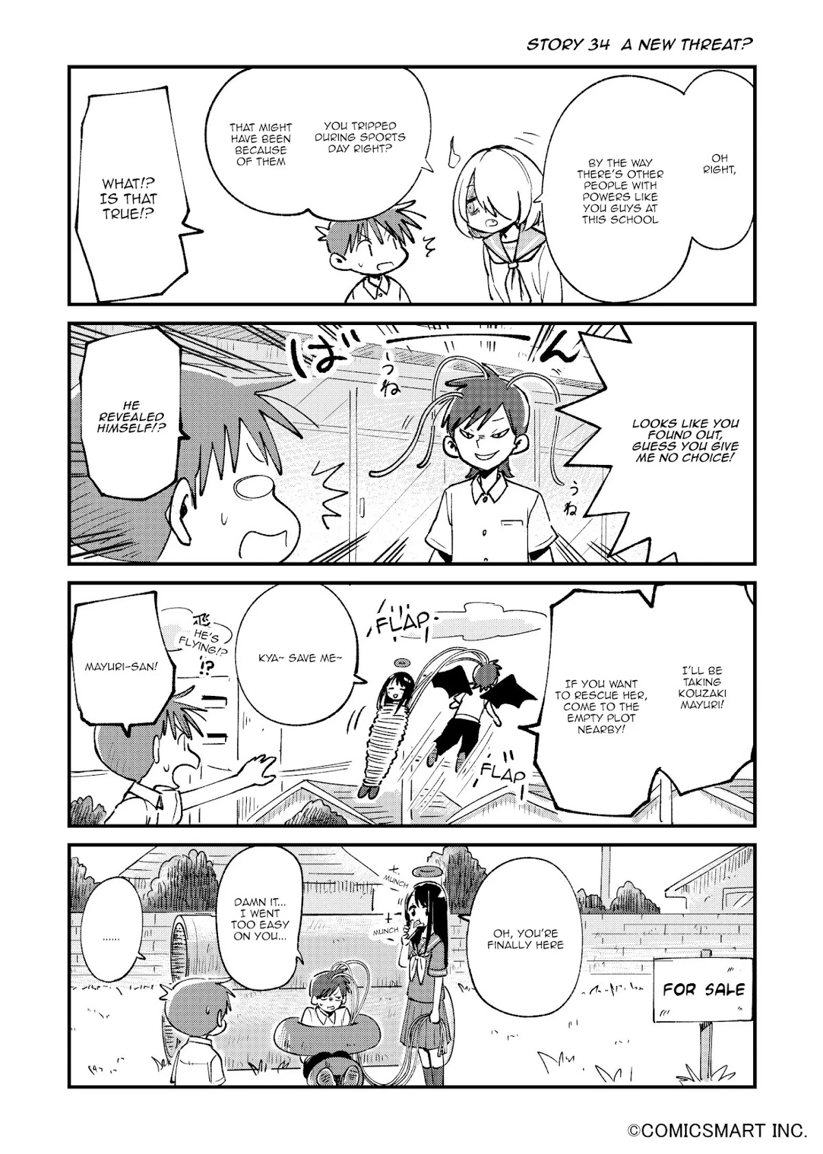 Fushigi no Mayuri-san Chapter 34 page 1 - Chapter 34: A New Threat?