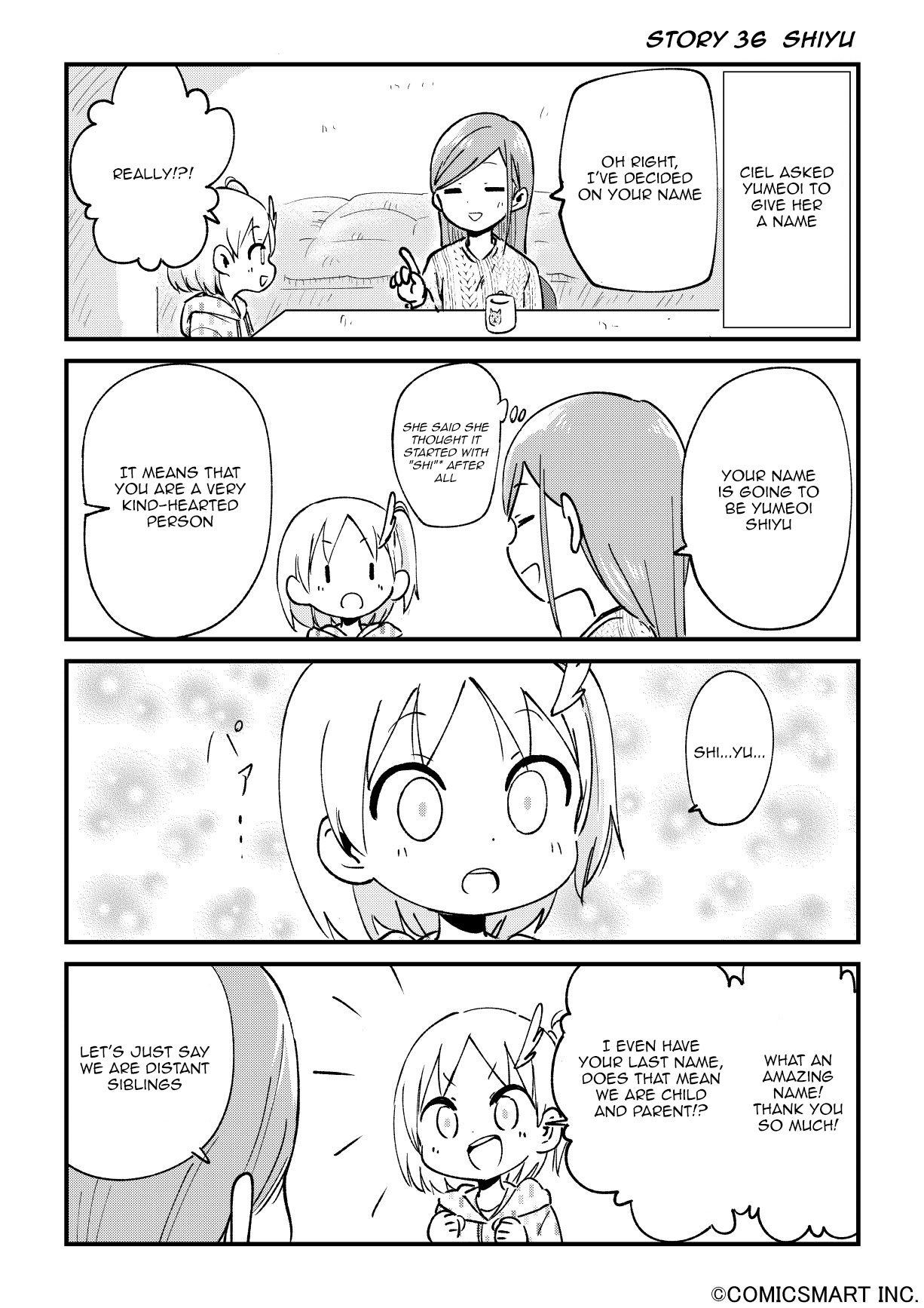 Fushigi no Mayuri-san Chapter 36 page 1 - Chapter 36: Shiyu