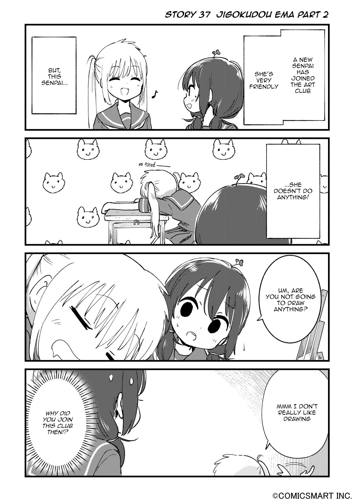 Fushigi no Mayuri-san Chapter 37 page 1 - Chapter 37: Jigokudou Ema (Part 2)