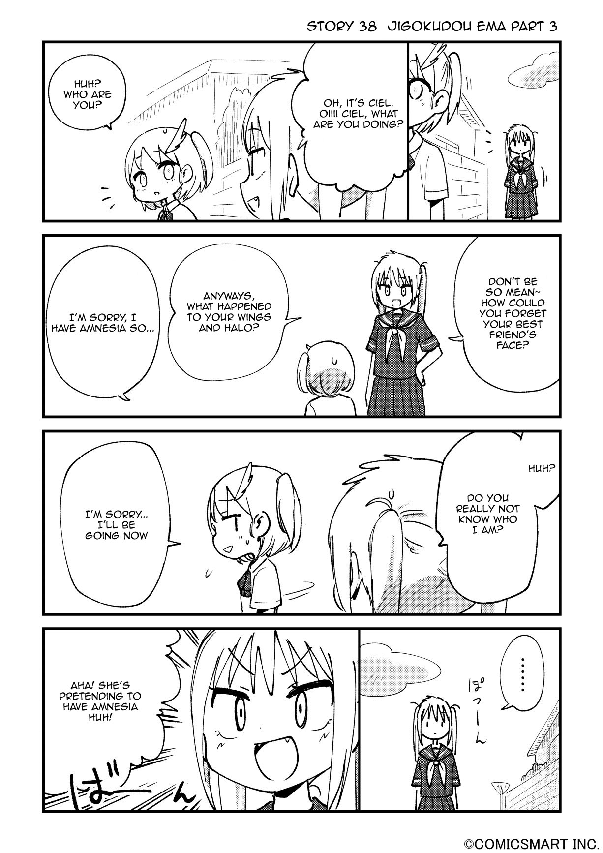 Fushigi no Mayuri-san Chapter 38 page 1 - Chapter 38: Jigokudou Ema (Part 3)